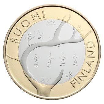 Finland 5 Euro Lapland 2011, Postzegels en Munten, Munten | Europa | Euromunten, Verzenden