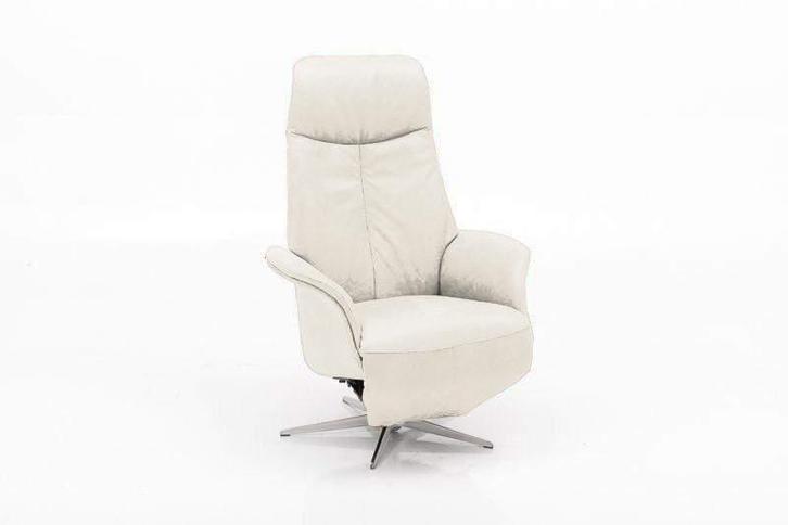 Relaxfauteuil Delfgauw - relaxfauteuils - Wit, Huis en Inrichting, Stoelen, Wit, Nieuw, Stof