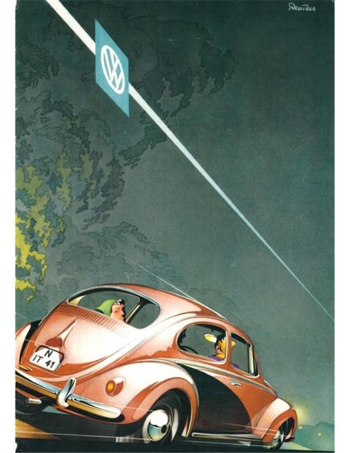 1959 VOLKSWAGEN KEVER BROCHURE NEDERLANDS, Boeken, Auto's | Folders en Tijdschriften, Volkswagen
