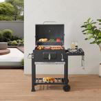 Houtskool BBQ Arnad met deksel 105x114x47,5 cm zwart casa.pr, Verzenden, Nieuw