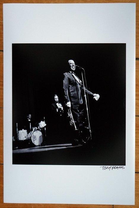 Tony Frank - Louis Amstrong Paris 1962, Antiek en Kunst, Kunst | Schilderijen | Modern