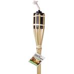 Benson Bamboe tuinlamp fakkel - oliereservoir - 60 cm - s..., Ophalen of Verzenden, Nieuw