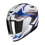 Scorpion EXO-520 EVO AIR ELAN - Wit/Blauw, Motoren, Kleding | Motorhelmen, Nieuw met kaartje, XL, Integraalhelm