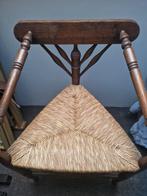 Early 20th Century Tripod Corner Chair - Stoel - Hout, Antiek en Kunst