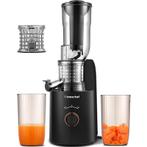 AMZCHEF Slow Juicer - sapcentrifuge - 85 mm - 250 W - zwart, Witgoed en Apparatuur, Keukenmixers, Verzenden, Nieuw