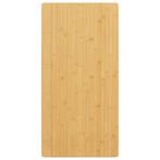 vidaXL Tafelblad 50x100x4 cm bamboe, Huis en Inrichting, Tafels | Eettafels, Verzenden, Nieuw