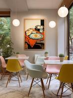 Flavia Delgado - Desayuno en el campo XL (NO RESERVE), Antiek en Kunst, Kunst | Schilderijen | Modern