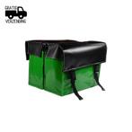 de Poort fietstas 5L Two Tone Green, Nieuw