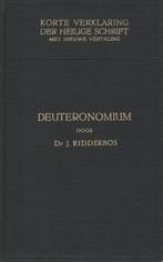 Deuteronomium i (kv) 9789024236244 Jan Ridderbos, Verzenden, Gelezen, Jan Ridderbos