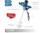 HYUNDAI cement / verf mixer 1800 W - Twee mechanische, Verzenden, Zo goed als nieuw