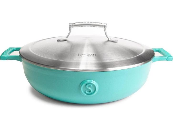 Saveur Selects Hapjespan - Ø30 cm - Gietijzer - PFAS-vrij -, Huis en Inrichting, Keuken | Potten en Pannen, Nieuw, Verzenden