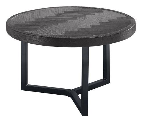 Veneta-black-t6b bijzettafel h37xø60, Huis en Inrichting, Tafels | Bijzettafels, Nieuw, Ophalen of Verzenden