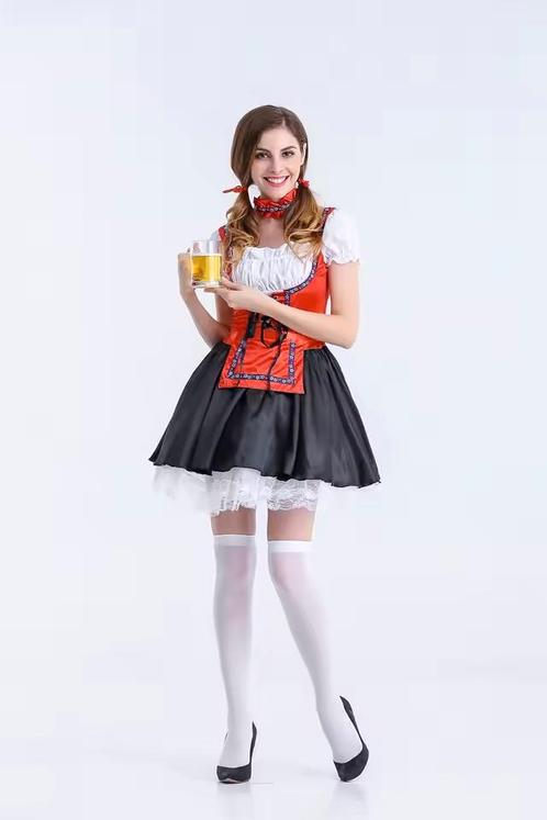 Oktoberfest Dirndl – Dames – Verkleedoutfit voor - Maat M, Kleding | Dames, Carnavalskleding en Feestkleding, Nieuw, Ophalen of Verzenden