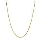 Gouden lengtecollier venetiaan 14 karaat, Sieraden, Tassen en Uiterlijk, Kettingen, Verzenden, Zo goed als nieuw, Goud, Goud