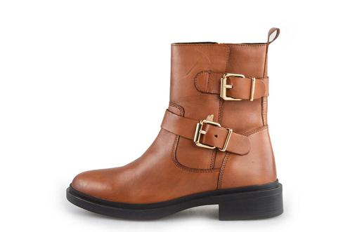 Poelman Biker boots in maat 40 Bruin | 10% extra korting, Kleding | Dames, Schoenen, Bruin, Zo goed als nieuw, Overige typen, Verzenden