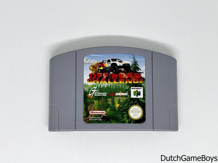 Nintendo 64 / N64 - Off Road Challenge - EUR, Spelcomputers en Games, Games | Nintendo 64, Gebruikt, Verzenden