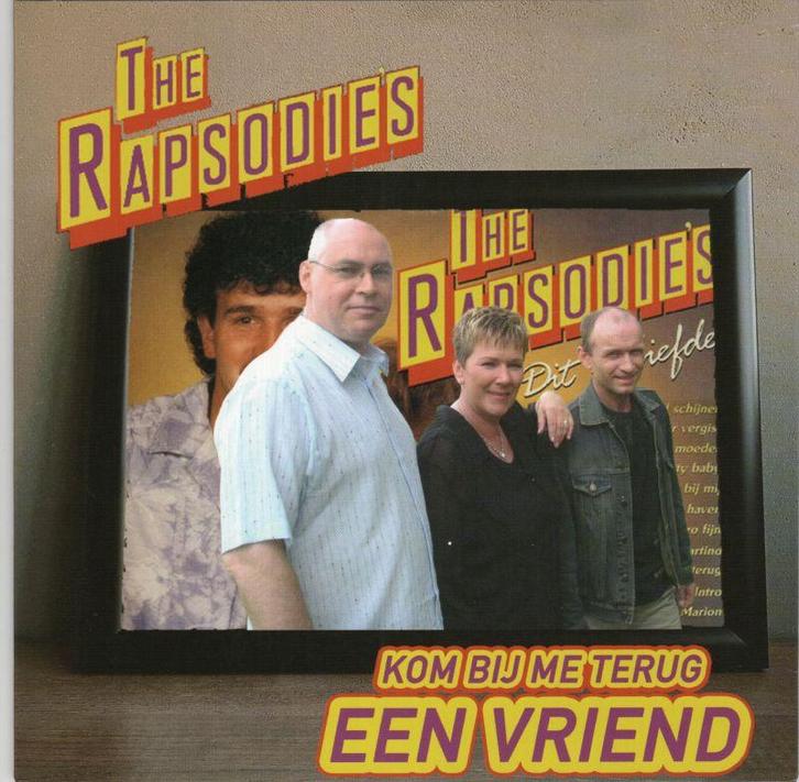 Rapsodies - Een Vriend + Kom Bij Me Terug (Vinylsingle), Cd's en Dvd's, Vinyl | Nederlandstalig