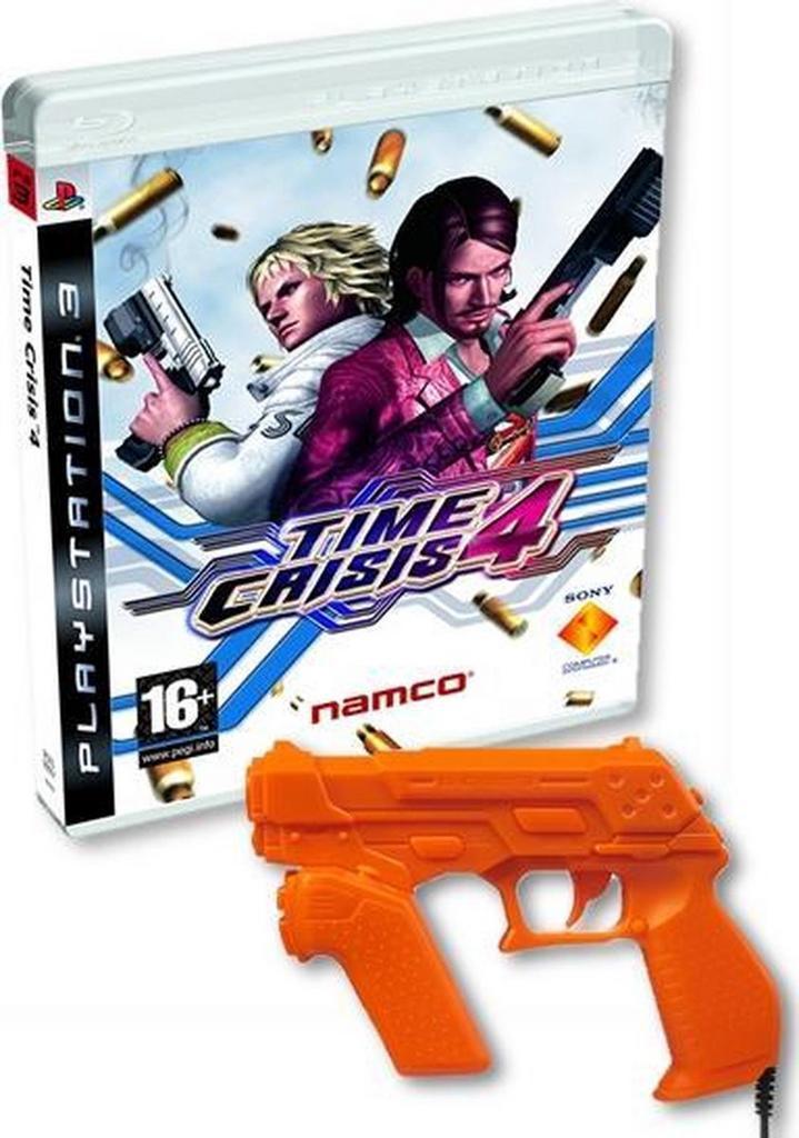 Time Crisis 4 + G-CON 3 (PlayStation 3), Spelcomputers en Games, Games | Sony PlayStation 3, Gebruikt, Vanaf 12 jaar, Verzenden