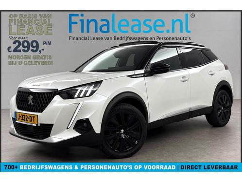 Peugeot 2008 1.2 PureTech GT-Line 360 Cam Pano Sfeer €299pm, Auto's, Peugeot, Lease, Automaat, SUV of Terreinwagen, Benzine, Wit
