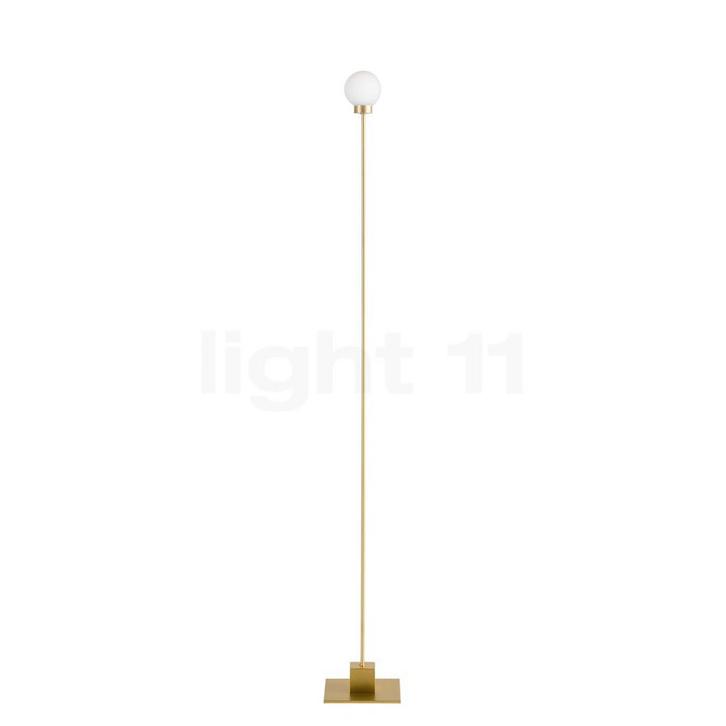 Northern Snowball Vloerlamp, messing (Staande lampen), Huis en Inrichting, Lampen | Vloerlampen, Nieuw, Verzenden