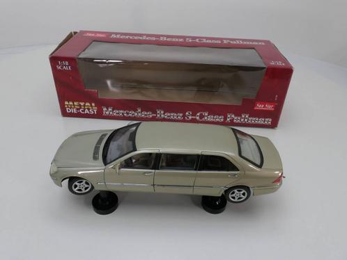 Schaal 1:18 Sun star 4113 Mercedes-Benz S-Class Pullman #..., Hobby en Vrije tijd, Modelauto's | 1:18, Gebruikt, Sun Star, Ophalen of Verzenden