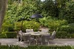 Puglia Donato low dining tuinset 160xH69 cm 8 delig, Ophalen of Verzenden, Nieuw