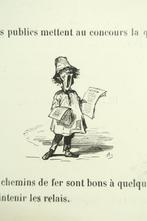 Bertall - Cahier des charges des chemins de fer. Pamphlet