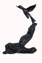 R.A. Downey - Vogel op drijvend hout