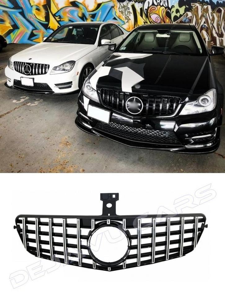 GT-R Panamericana Look Front Grill voor Mercedes Benz C-Klas, Auto diversen, Tuning en Styling, Ophalen of Verzenden