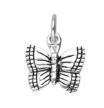 Zilveren Vlinder bewerkt klein kettinghanger, Sieraden, Tassen en Uiterlijk, Kettinghangers, Verzenden, Nieuw
