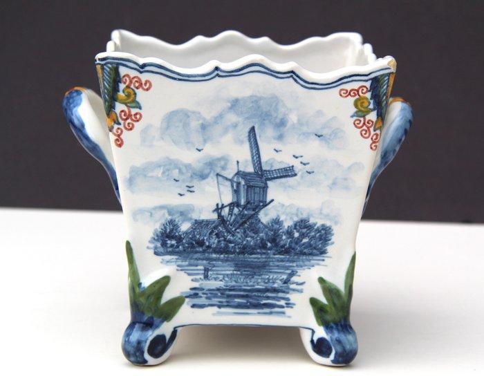 Schaal - Aardewerk - Polychroom Makkum kom, Antiek en Kunst, Antiek | Glas en Kristal