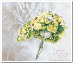 Oasis elegant bouquet holder goud op=op - van e 14.99 voor, Ophalen of Verzenden, Nieuw