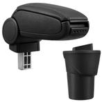 Armsteun voor Nissan Micra K13 vanaf 2010 kunstleer zwart, Verzenden, Nieuw