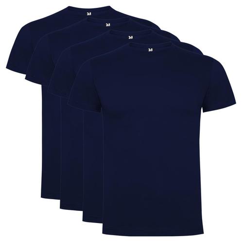 4 pack t-shirt Dogo Premium Donker Blauw, Kleding | Heren, T-shirts, Overige kleuren, Nieuw, Overige maten, Verzenden