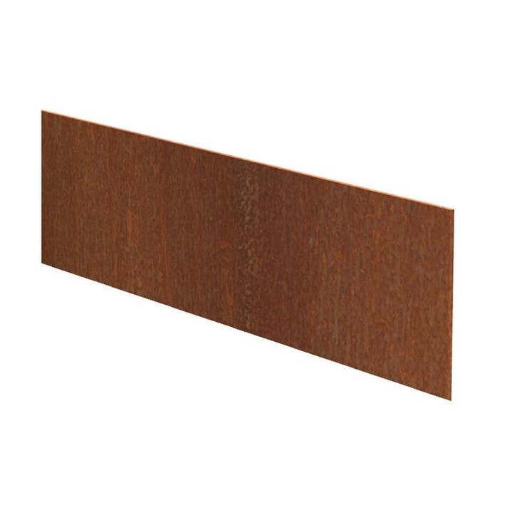 Cortenstaal kantopsluiting recht 300x0,3x20cm, Tuin en Terras, Bielzen en Borders, 200 cm of meer, Nieuw, Overige materialen, Border