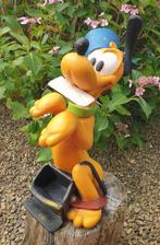 Walt Disney - Beeld, Groot Origineel Pluto als Postbode met, Verzamelen, Disney, Nieuw
