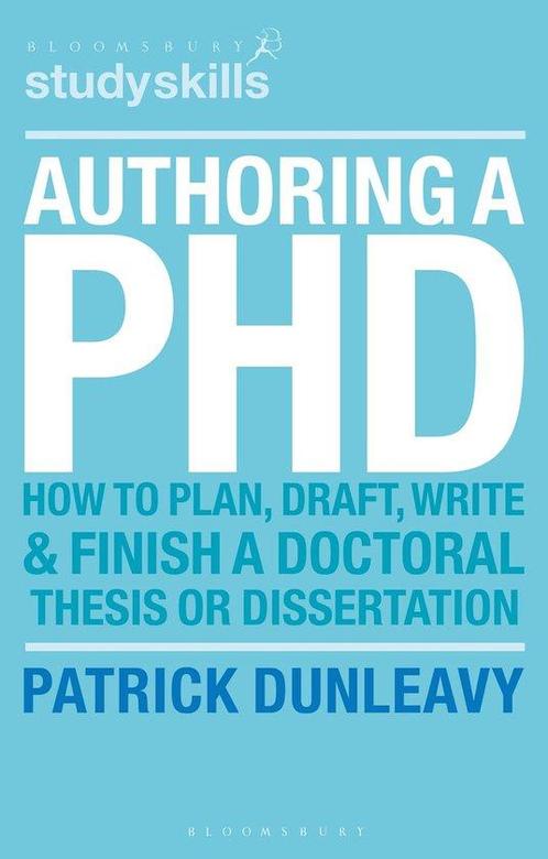 Authoring A PHD Thesis 9781403905840 Patrick Dunleavy, Boeken, Overige Boeken, Gelezen, Verzenden