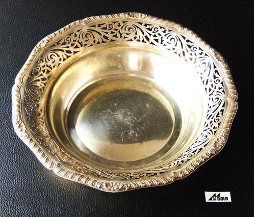 Gebr. Kühn - Schwäbisch Gmünd - Fruitschaal - rund,, Antiek en Kunst, Antiek | Goud en Zilver