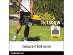 Powerplus POWEG63705 - Elektrische grasmaaier - 1300 W 320, Tuin en Terras, Grasmaaiers, Verzenden, Zo goed als nieuw