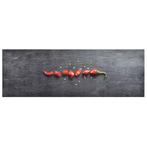 vidaXL Keukenmat wasbaar Pepper 45x150 cm, Tuin en Terras, Deurmatten, Verzenden, Nieuw