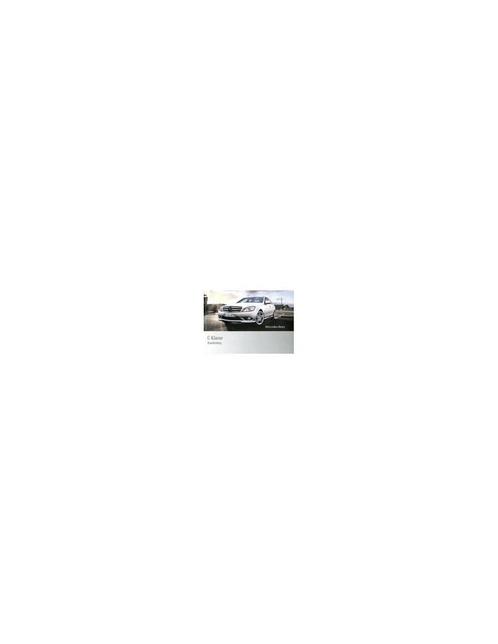 2007 MERCEDES BENZ C KLASSE INSTRUCTIEBOEKJE NEDERLANDS, Auto diversen, Handleidingen en Instructieboekjes