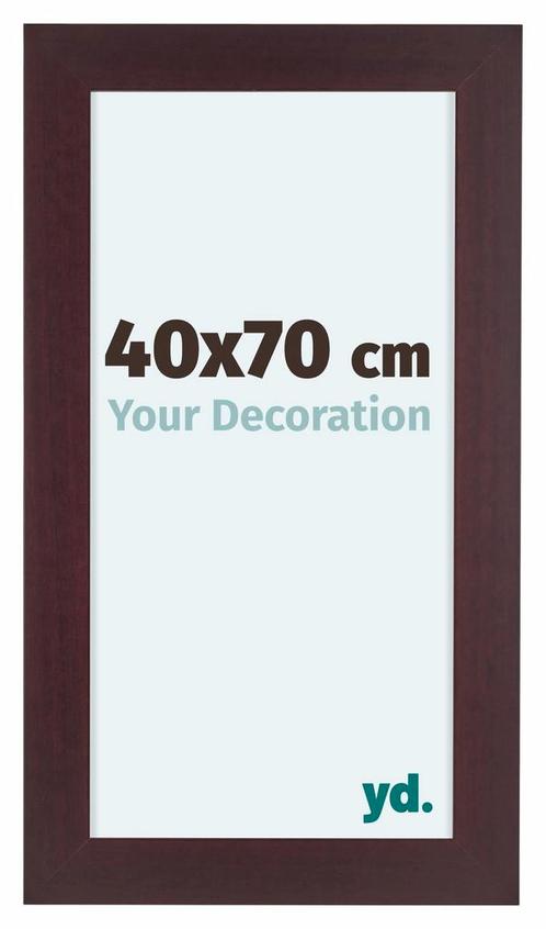 Fotolijst 40x70 cm - Mahonie - Hout - Dover, Huis en Inrichting, Woonaccessoires | Lijsten, Nieuw, Verzenden