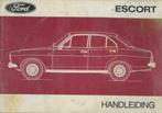 1972 Ford Escort Instructieboekje Handleiding Nederlands!, Verzenden