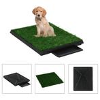 vidaXL Huisdierentoiletten 2 st met bak en kunstgras 63x50x7, Dieren en Toebehoren, Verzenden, Nieuw