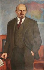 Georgy Sergeevich Voloshin (1925 - 2014) - Ritratto di Lenin, Antiek en Kunst