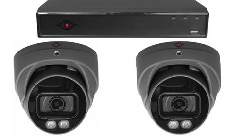Beveiligingscamera set - 2 x Dome camera Premuim, Audio, Tv en Foto, Videobewaking, Buitencamera, Nieuw, Verzenden