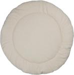MamaLoes Teddy Boucle Naturel 90 cm Rond Omkeerbaar Boxkleed, Kinderen en Baby's, Boxen, Verzenden, Nieuw