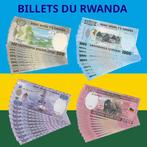 Rwanda. - 10 x 500, 10 x 1000, 10 x 2000, 10 x 5000 Francs