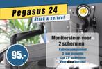 Pegasus 24 monitorarm voor dieper en groter bureau!, Nieuw, Ophalen of Verzenden