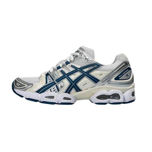 Asics Gel-Nimbus 9 White Light Indigo - maat 39.5 (Sneakers), Kleding | Dames, Schoenen, Wit, Nieuw, Sneakers of Gympen, Verzenden